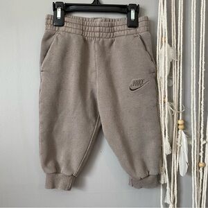 Nike Toddler Gray Sweatpants with Confetti Coloring